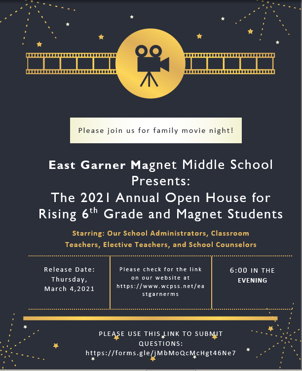 East Garner Middle School / Homepage